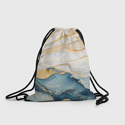 Рюкзак-мешок Мраморная абстракция, цвет: 3D-принт