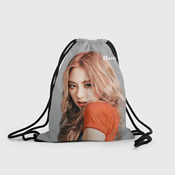 Рюкзак-мешок Rosanna Park Blackpink, цвет: 3D-принт