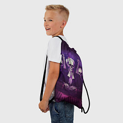 Рюкзак-мешок Скелеты Призраки в Суде - Phonk, цвет: 3D-принт — фото 2