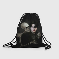 Рюкзак-мешок Сехун со скелетом, цвет: 3D-принт
