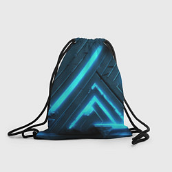 Рюкзак-мешок Неоновое свечение из плит, цвет: 3D-принт