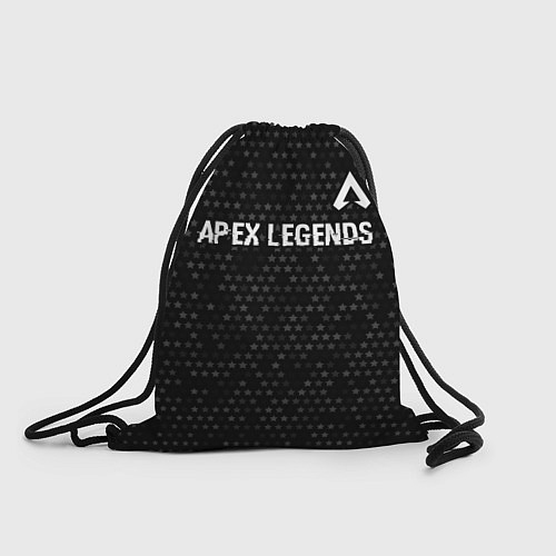 Мешок для обуви Apex Legends glitch на темном фоне: символ сверху / 3D-принт – фото 1