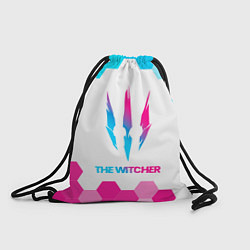 Мешок для обуви The Witcher neon gradient style