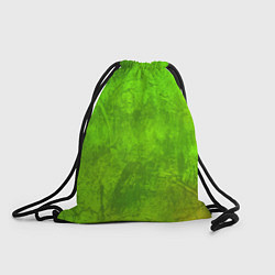 Рюкзак-мешок Зелёная фантазия, цвет: 3D-принт
