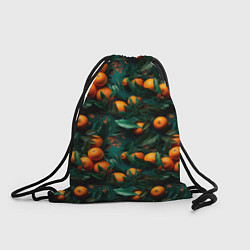 Рюкзак-мешок Яркие апельсины, цвет: 3D-принт