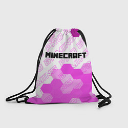 Рюкзак-мешок Minecraft pro gaming: символ сверху, цвет: 3D-принт