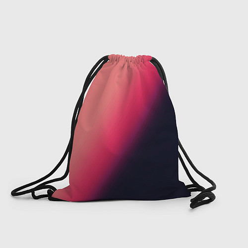 Мешок для обуви Градиент темно-розовый / 3D-принт – фото 1