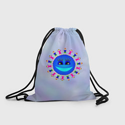 Рюкзак-мешок Земля детей, цвет: 3D-принт