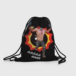 Рюкзак-мешок Serious Sam - kamikaze, цвет: 3D-принт
