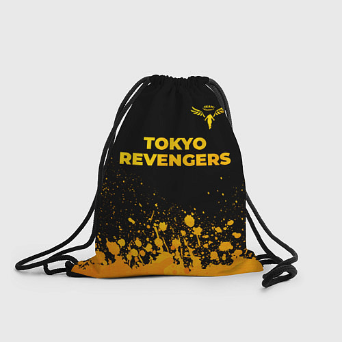 Мешок для обуви Tokyo Revengers - gold gradient: символ сверху / 3D-принт – фото 1