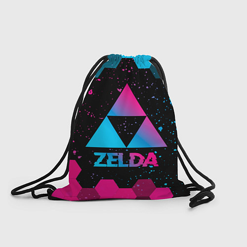 Мешок для обуви Zelda - neon gradient / 3D-принт – фото 1