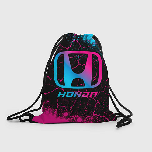 Мешок для обуви Honda - neon gradient / 3D-принт – фото 1