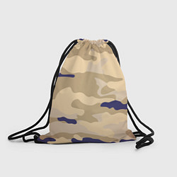 Рюкзак-мешок Камуфляжный узор веенний, цвет: 3D-принт