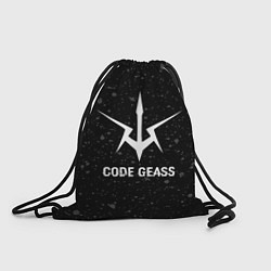 Рюкзак-мешок Code Geass glitch на темном фоне, цвет: 3D-принт