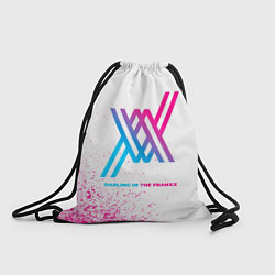 Рюкзак-мешок Darling in the FranXX neon gradient style, цвет: 3D-принт
