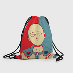 Рюкзак-мешок Saitama hero face, цвет: 3D-принт