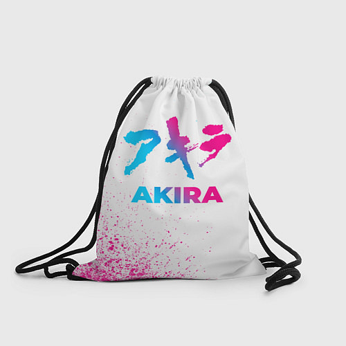 Мешок для обуви Akira neon gradient style / 3D-принт – фото 1