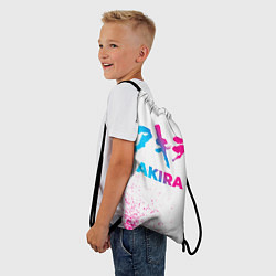 Рюкзак-мешок Akira neon gradient style, цвет: 3D-принт — фото 2