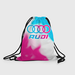Мешок для обуви Audi neon gradient style