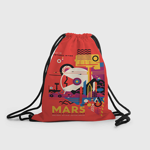 Мешок для обуви Марс - Нато / 3D-принт – фото 1