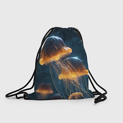 Мешок для обуви Люминисцентные медузы