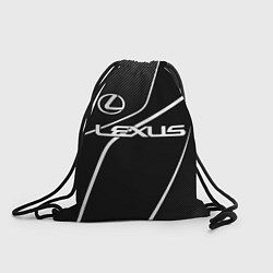 Мешок для обуви Lexus - white line
