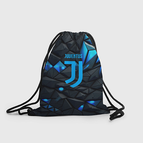 Мешок для обуви Blue logo Juventus / 3D-принт – фото 1