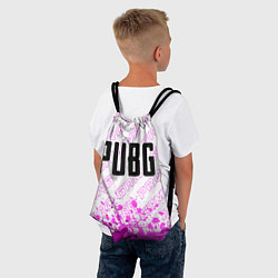 Рюкзак-мешок PUBG pro gaming: символ сверху, цвет: 3D-принт — фото 2