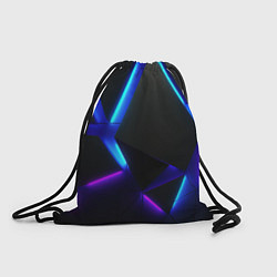 Рюкзак-мешок Неоновые плиты, цвет: 3D-принт