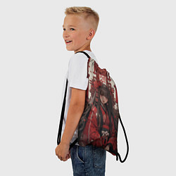 Рюкзак-мешок Девушка в юкате, цвет: 3D-принт — фото 2