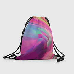 Рюкзак-мешок Неоновая геометрическая абстракция, цвет: 3D-принт
