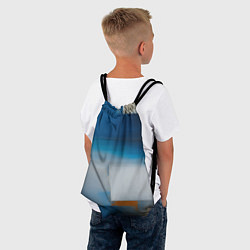 Рюкзак-мешок Синяя палитра, цвет: 3D-принт — фото 2