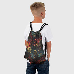Рюкзак-мешок Нечистый дух, цвет: 3D-принт — фото 2