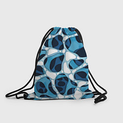 Рюкзак-мешок Абстрактные вырезы на бумаге, цвет: 3D-принт