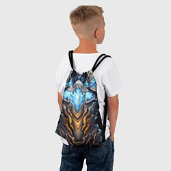 Рюкзак-мешок Магические латы рыцаря героя, цвет: 3D-принт — фото 2