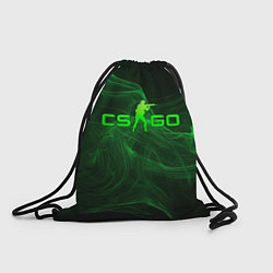 Рюкзак-мешок CSGO green lines, цвет: 3D-принт
