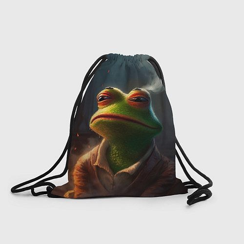 Мешок для обуви Frog Pepe / 3D-принт – фото 1