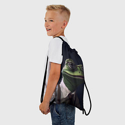 Рюкзак-мешок Пепе в белой рубашке, цвет: 3D-принт — фото 2