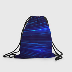 Рюкзак-мешок Яркие неоновые полосы - минимализм, цвет: 3D-принт