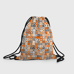 Рюкзак-мешок Узор с кружками, цвет: 3D-принт