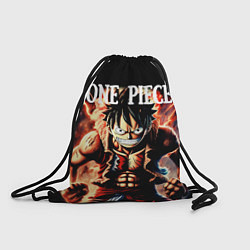 Рюкзак-мешок Злой Луффи из One Piece, цвет: 3D-принт