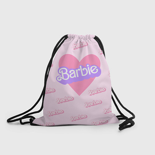 Мешок для обуви Барби и розовое сердце: паттерн / 3D-принт – фото 1