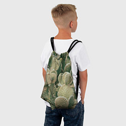 Рюкзак-мешок Поле кактусов, цвет: 3D-принт — фото 2