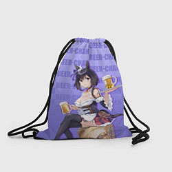 Рюкзак-мешок Пив - тян, цвет: 3D-принт