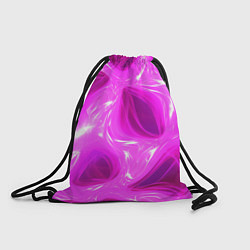 Рюкзак-мешок Обтекаемый розовый, цвет: 3D-принт