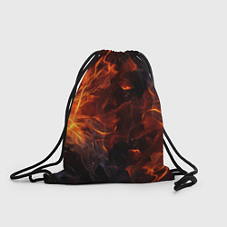 Рюкзак-мешок Огонь и искры, цвет: 3D-принт