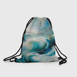Рюкзак-мешок Штормовые волны океана, цвет: 3D-принт