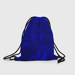 Рюкзак-мешок Имитация синий шёлк, цвет: 3D-принт