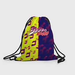 Рюкзак-мешок JoJo Bizarre Adventure night skin, цвет: 3D-принт