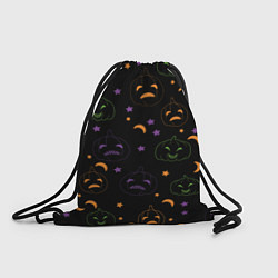 Рюкзак-мешок Тыквы яркие, цвет: 3D-принт